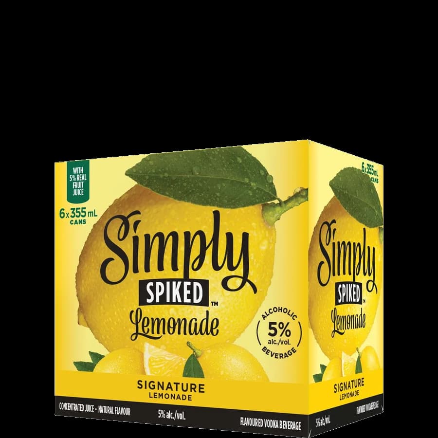 Simply Spiked Signature Lemonad