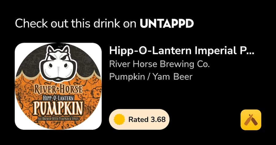 River Horse Hipp-o-lantern