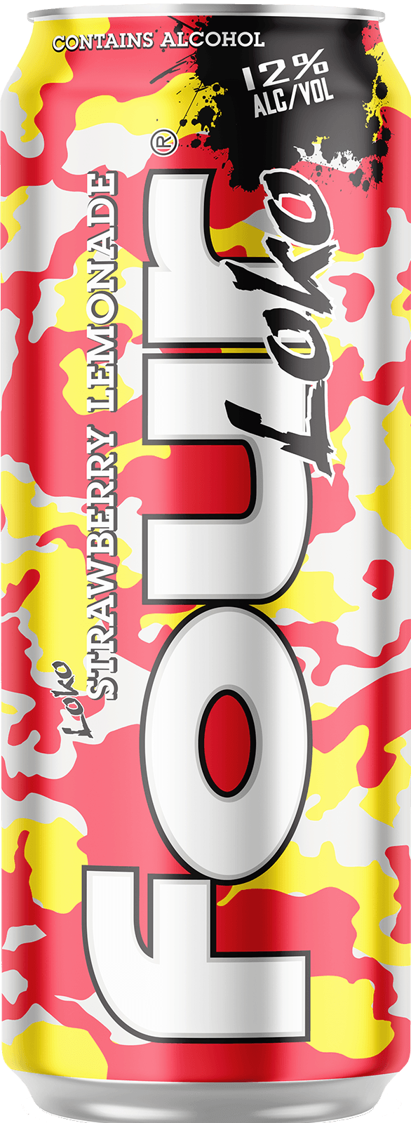 Four Loko Strawberry Lemonade