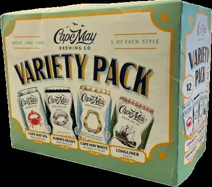 Cape May Variety Pack available at Willow Grove Beer Store