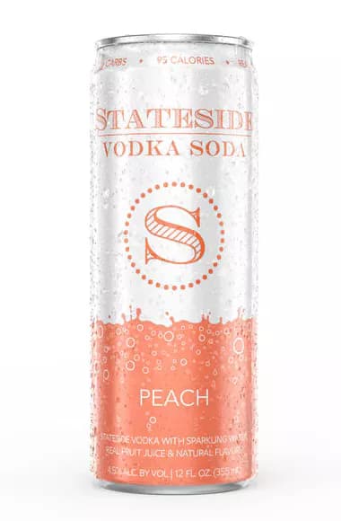 Stateside Peach Soda available at Willow Grove Beer Store