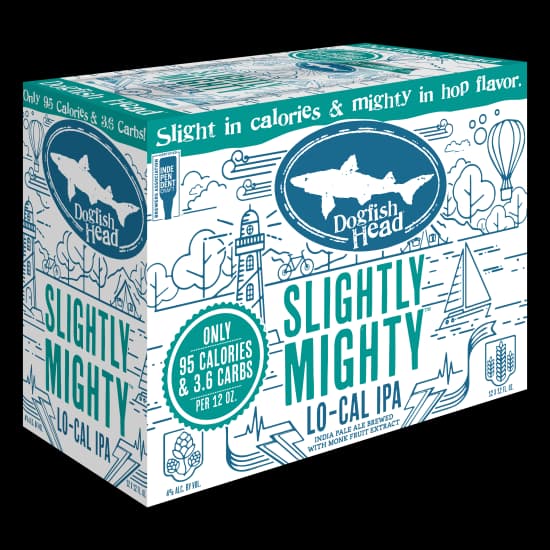 Dogfish Slightly Mighty available at Willow Grove Beer Store