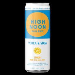 High Noon Lemon Vodka Seltzer