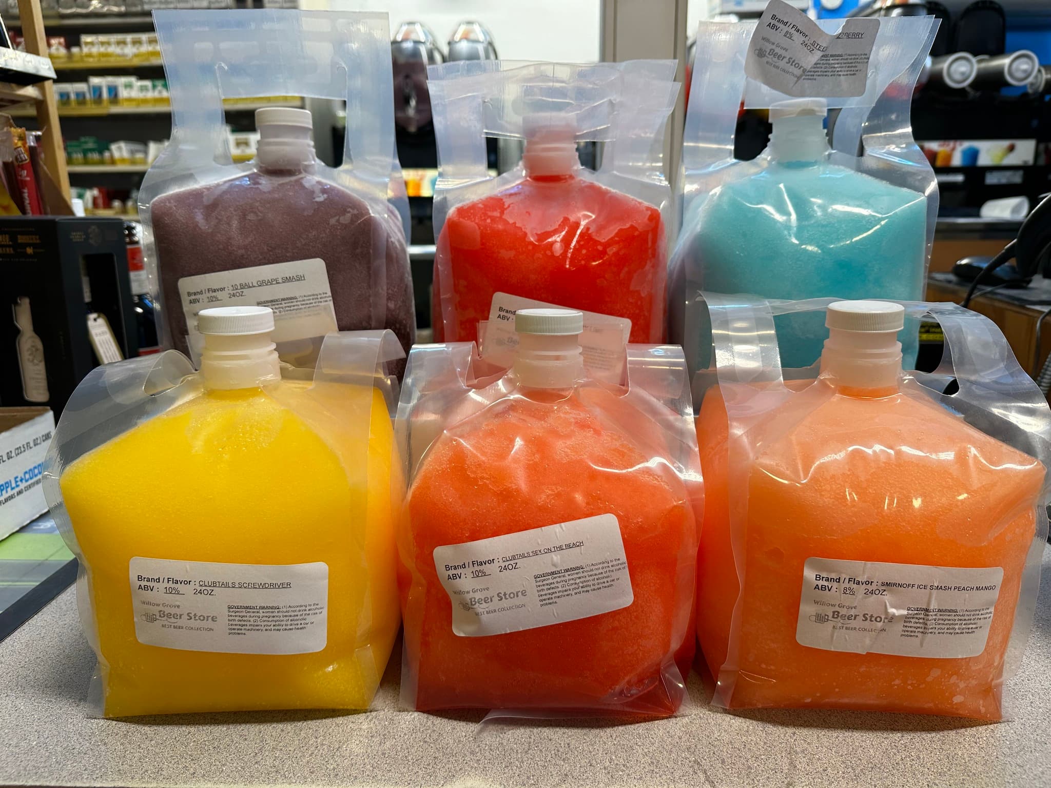 The Famous Beer Slushes